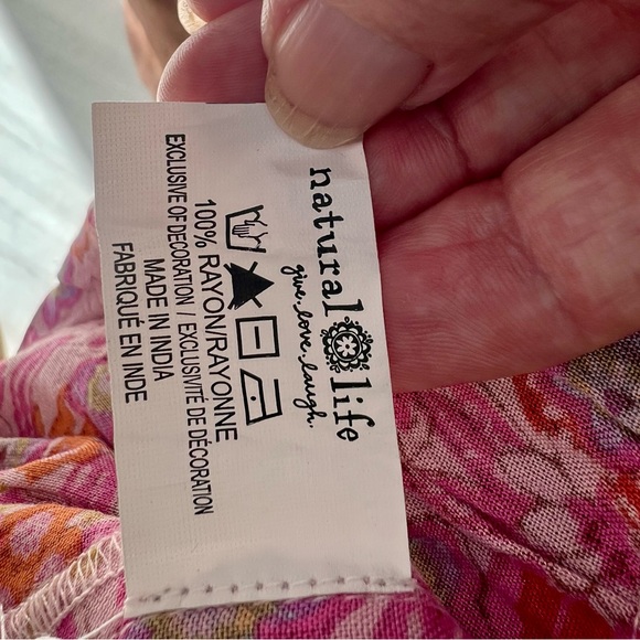 NWT/Natural Life/Harley Embroidered Mini Sundress - Picture 8 of 8